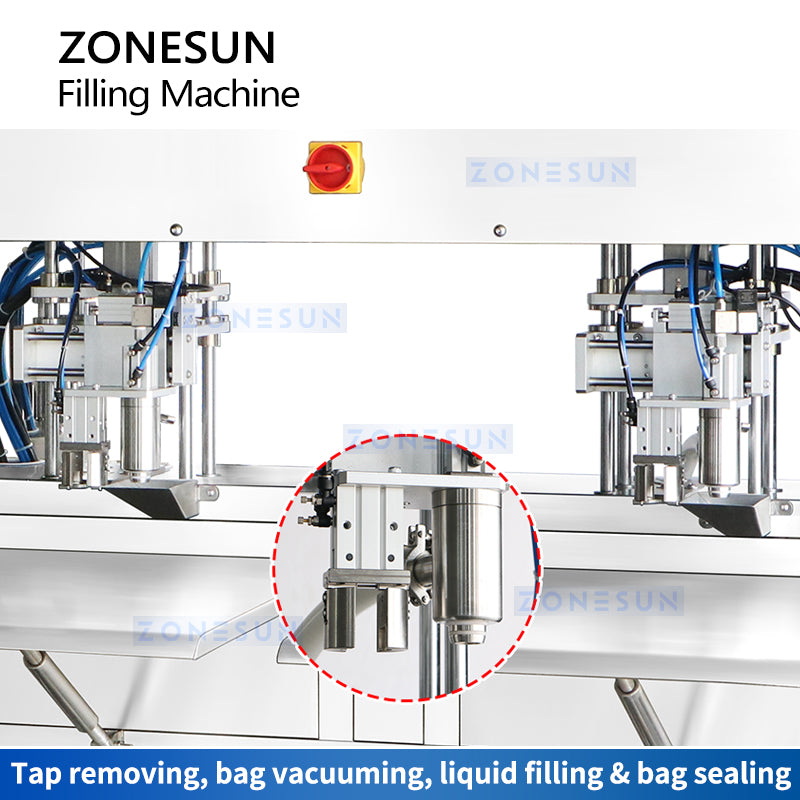 Zonesun ZS-BIB01D Bag in Box Filler Filling Station