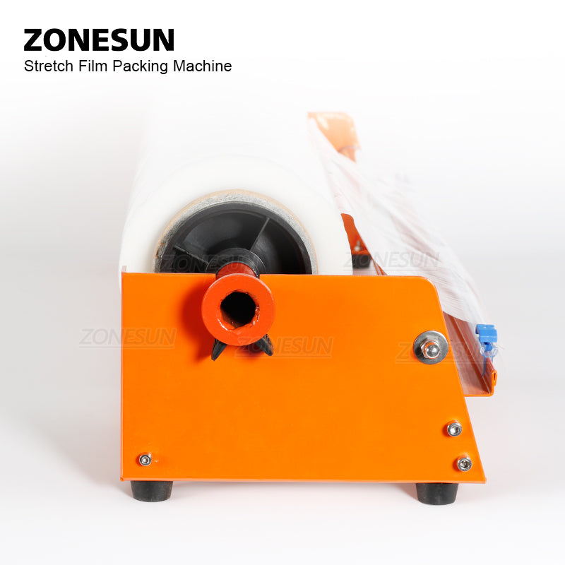 ZONESUN Manual Stretch Film Wrapping Machine Dispenser Tools Pallet Packing Equipment Film Package Machinery