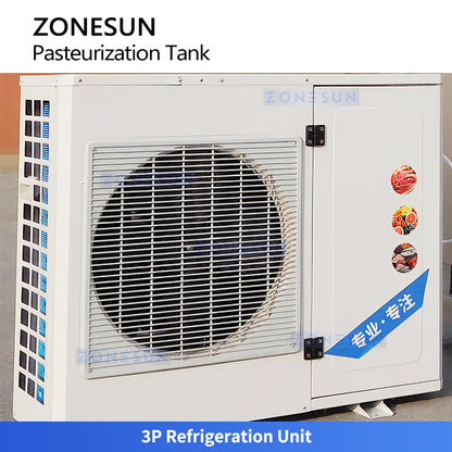 Zonesun ZS-PRT100L Pasteurization & Refrigeration Tank Condensing Unit