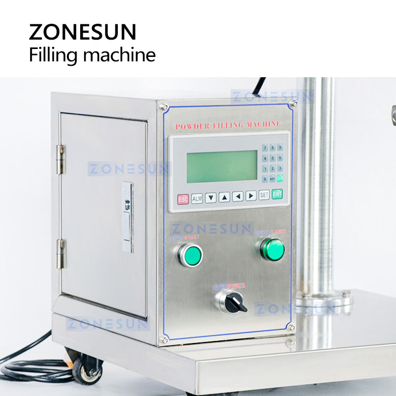 Llenadora semiautomática de polvo seco ZONESUN ZS-FM100S 