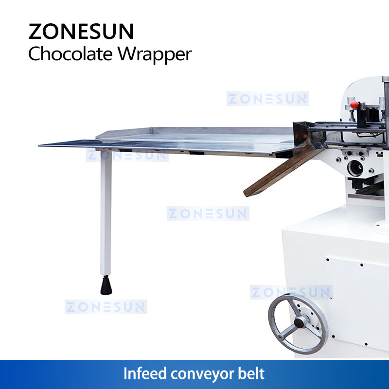 Zonesun ZS-HFW1 Chocolate Wrapping Machine Conveyor