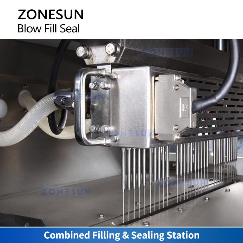 Zonesun ZS-BFS1 Blow Fill Seal Machine Filling & Sealing Station