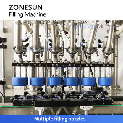 Zonesun ZS-SV6X Continuous Motion Filling Machine Filling Nozzles