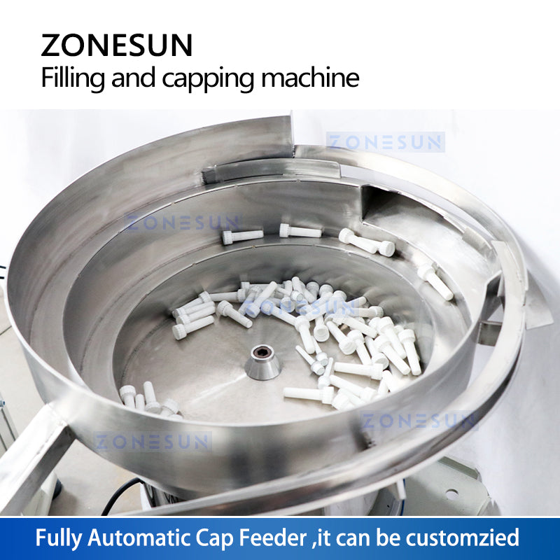 Zonesun ZS-AFC33 Monoblock Filling & Capping Machine Bowl Feeder