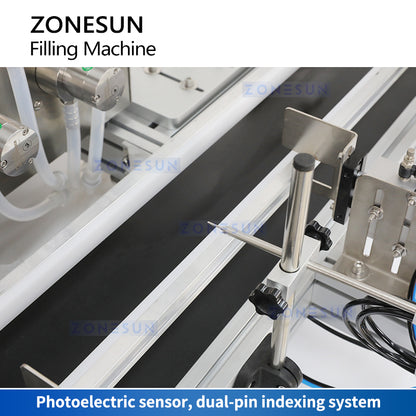 Zonesun ZS-DTMP4D Liquid Filling Machine Indexing System