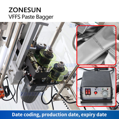 ZONESUN ZS-FP220 VFFS Packaging Machine Pouch Filling and Sealing Machine