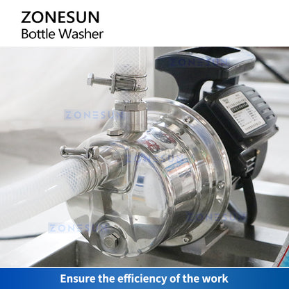 Zonesun Bottle Washer ZS-WB2S Pump