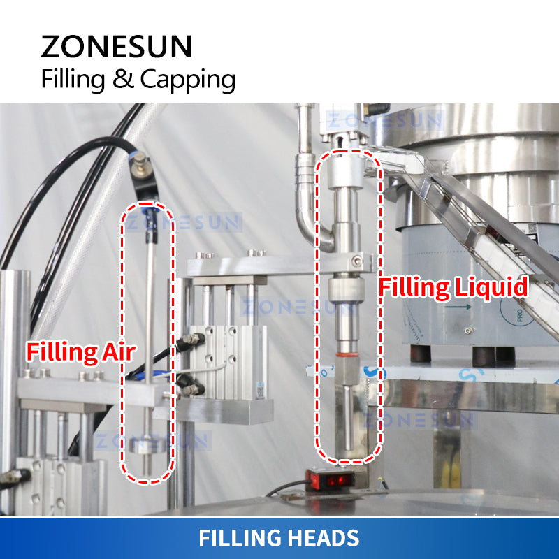 ZONESUN Pneumatic Filling Heads