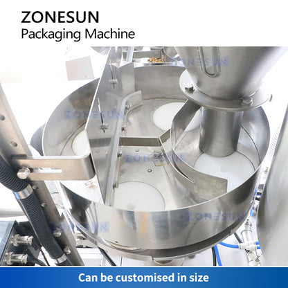 Zonesun Popcorn Pack Filling Machine Cup Measuring