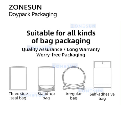 Zonesun ZS-FSB30 Premade Pouch Packing Machine