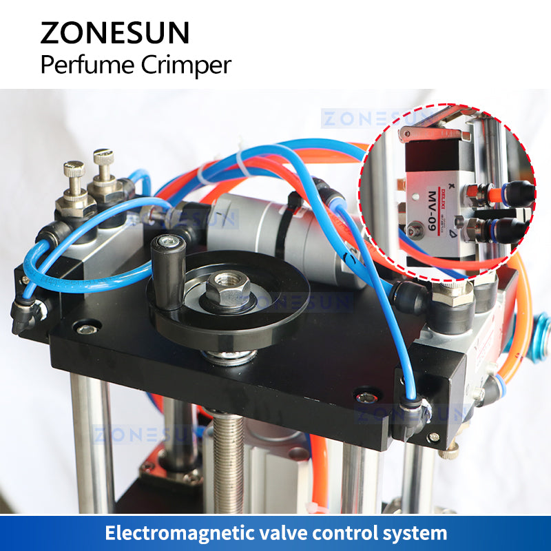 Zonesun Perfume Crimper ZS-YG08Z Control System