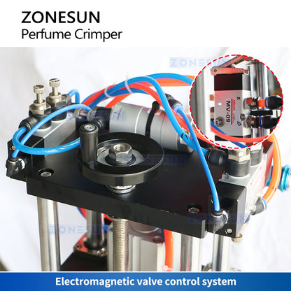 Zonesun Perfume Crimper ZS-YG08Z Control System