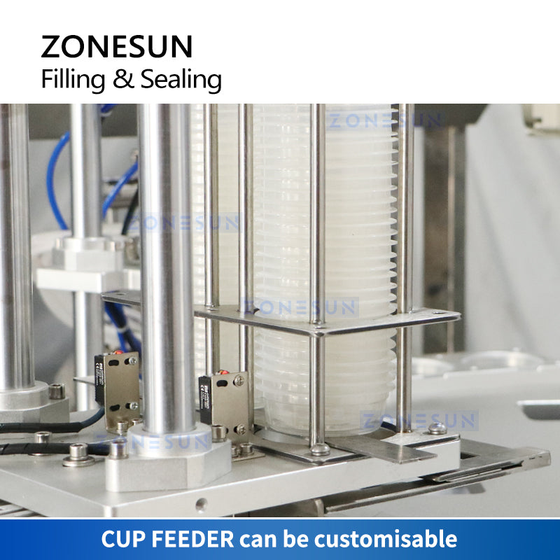 ZONESUN Automatic Cup Filling and Sealing Machine