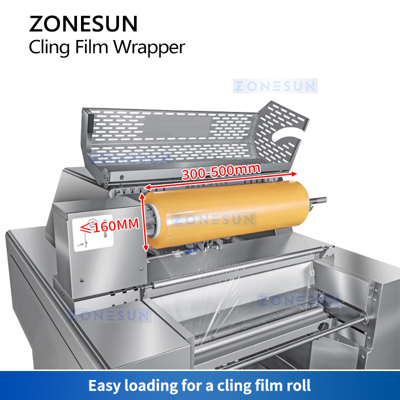 ZONESUN ZS-CW25 Automatic Cling Film Wrapping Machine Details