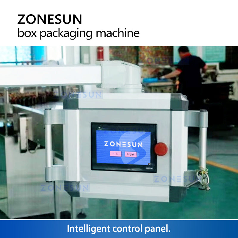 Zonesun ZS-120BP Horizontal Cartoner Touch Screen