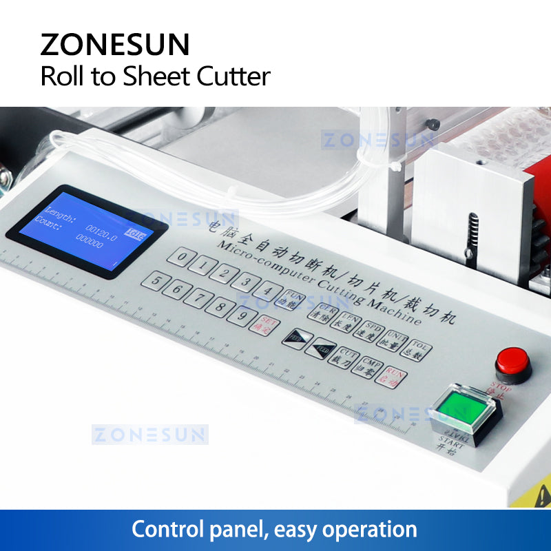 Zonesun ZS-DBC300 Roll to Sheet Cutter