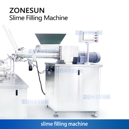 Zonesun ZS-SFC1 Slime Filling and Capping Machine Slime Extruder