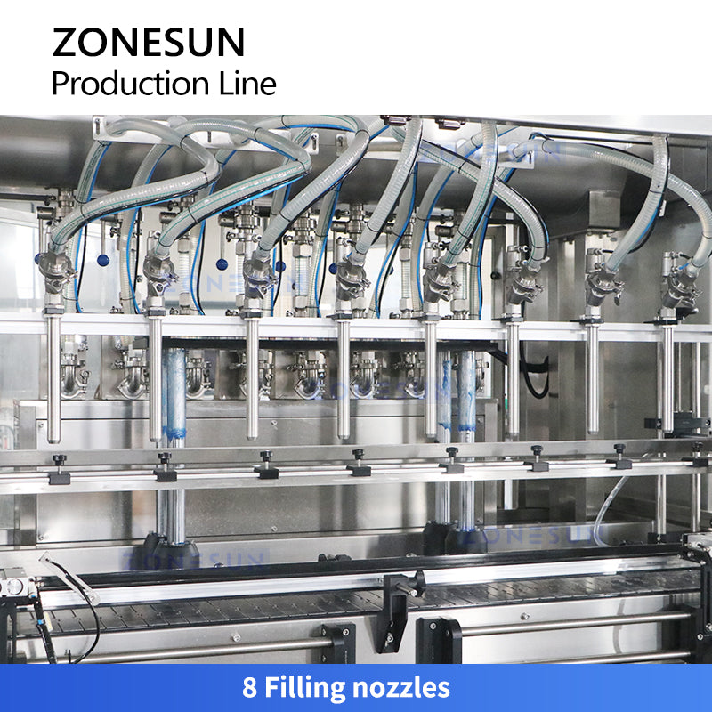 Zonesun ZS-FAL180Z10 Servo Filling Machine Filling Heads