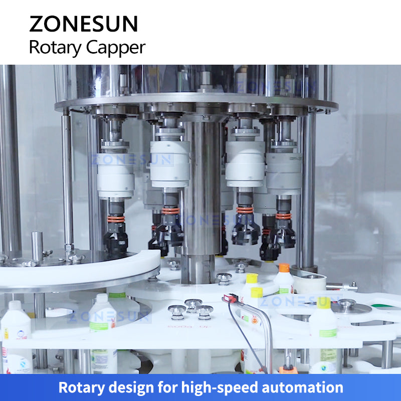 Zonesun ZS-XG440Q Rotary Capper Capping Turret