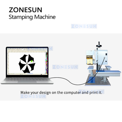 Zonesun ZS-8025D Digital Stamping Machine