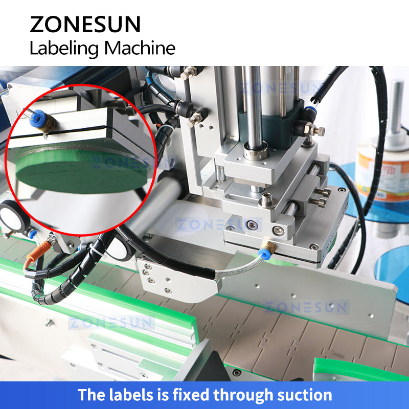 Zonesun ZS-TB770 Automatic Dual Station Labeler Top Labeling