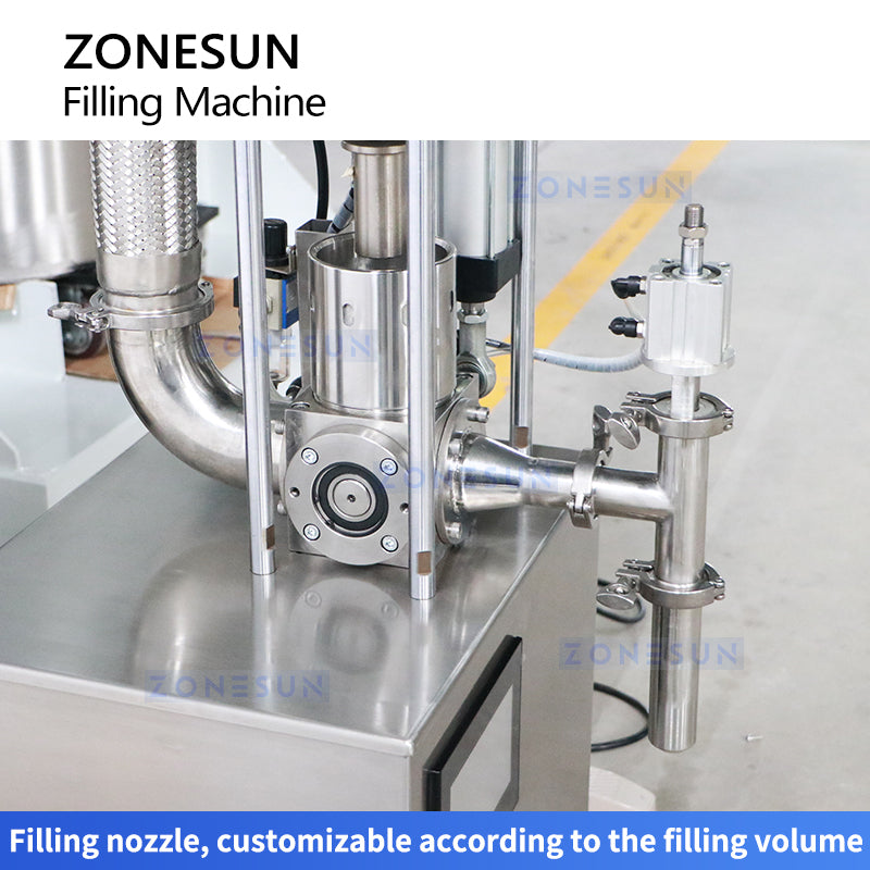 Zonesun ZS-VGPJ1 Pneumatic Paste Filling Machine | Hydraulic Press