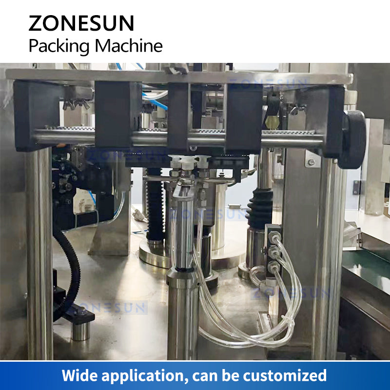 Zonesun Spout Pouch Packaging Machine ZS-BZJ10P Servo Motors