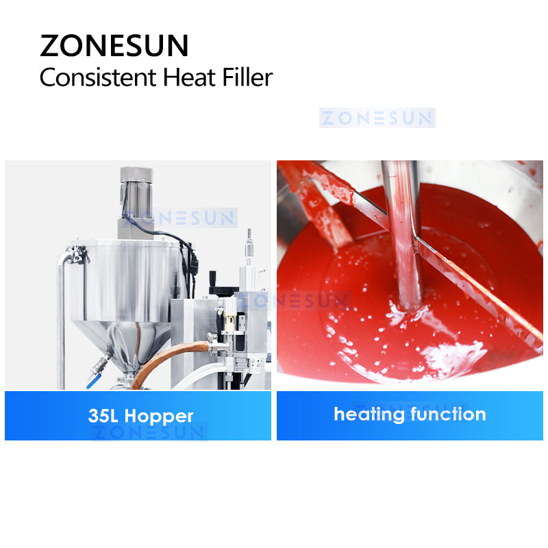 Zonesun ZS-WCHJ1C Hot Filling Machine Hopper