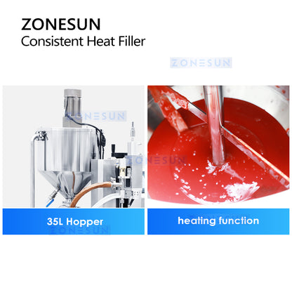 Zonesun ZS-WCHJ1C Hot Filling Machine Hopper