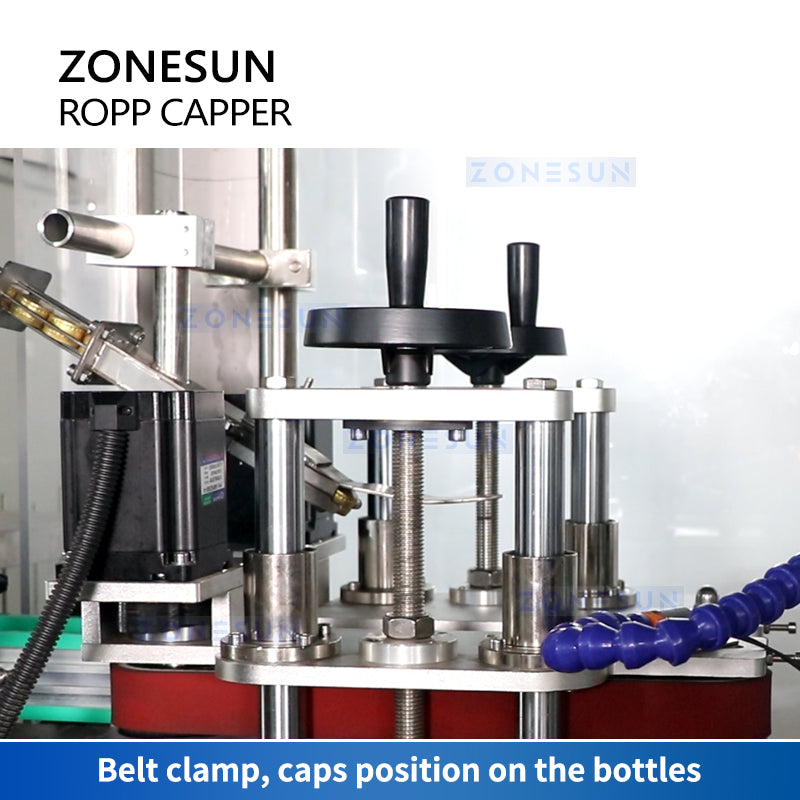 ZONESUN ZS-XG440Z Automatic ROPP Capper Belt Clamp