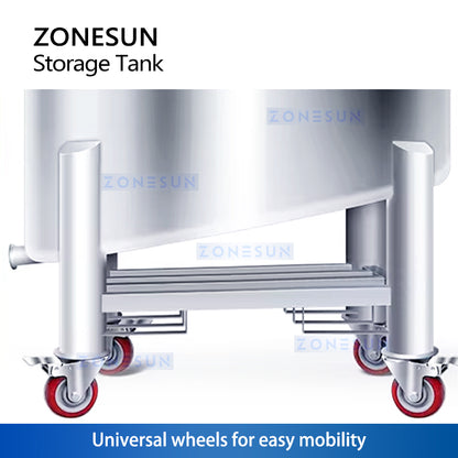Zonesun ZS-ST1500L Stainless Steel Storage Tank
