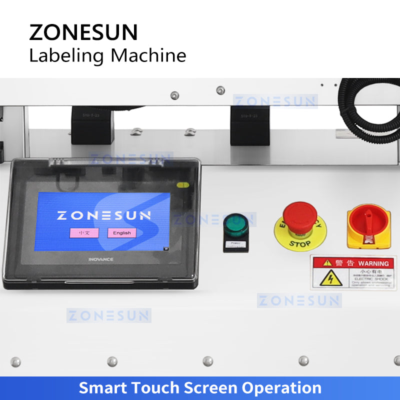 Zonesun ZS-TB150R Flat Surface Label Applicator Touch Screen