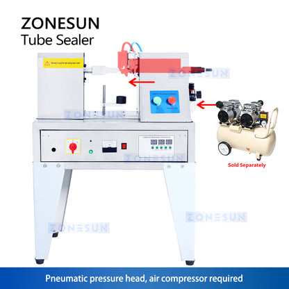 Zonesun ZS-QDFM125 Ultrasonic Plastic Tube Sealing Machine Pressure Head