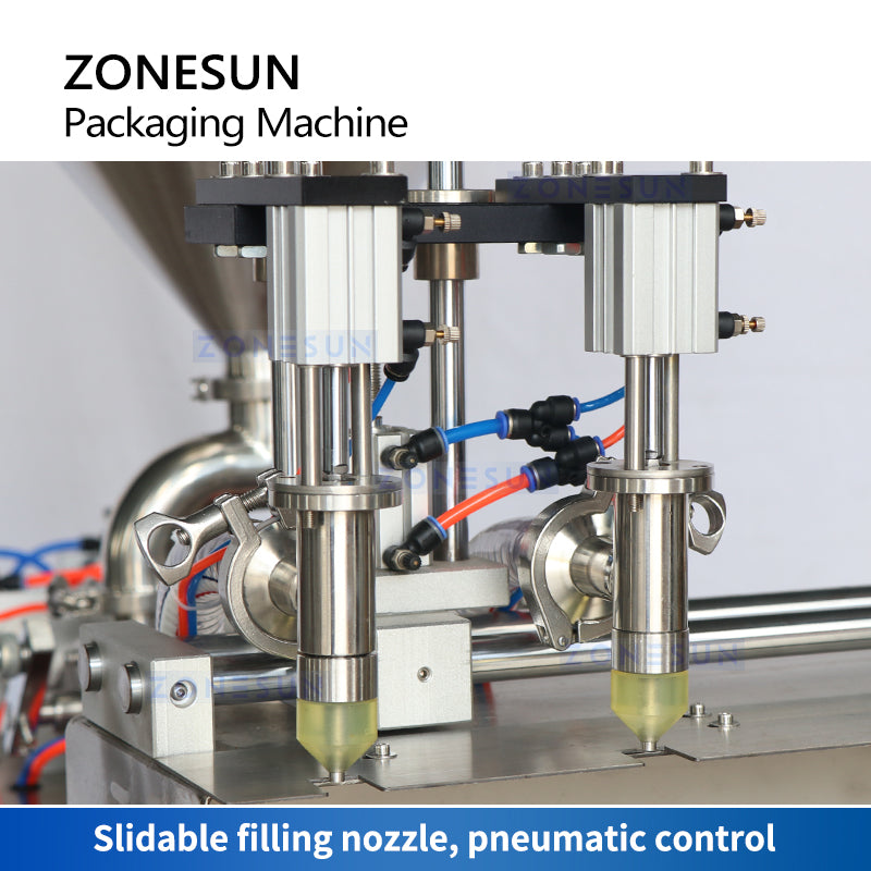 Zonesun Spout Pouch Filling and Capping Machine Filling Nozzles