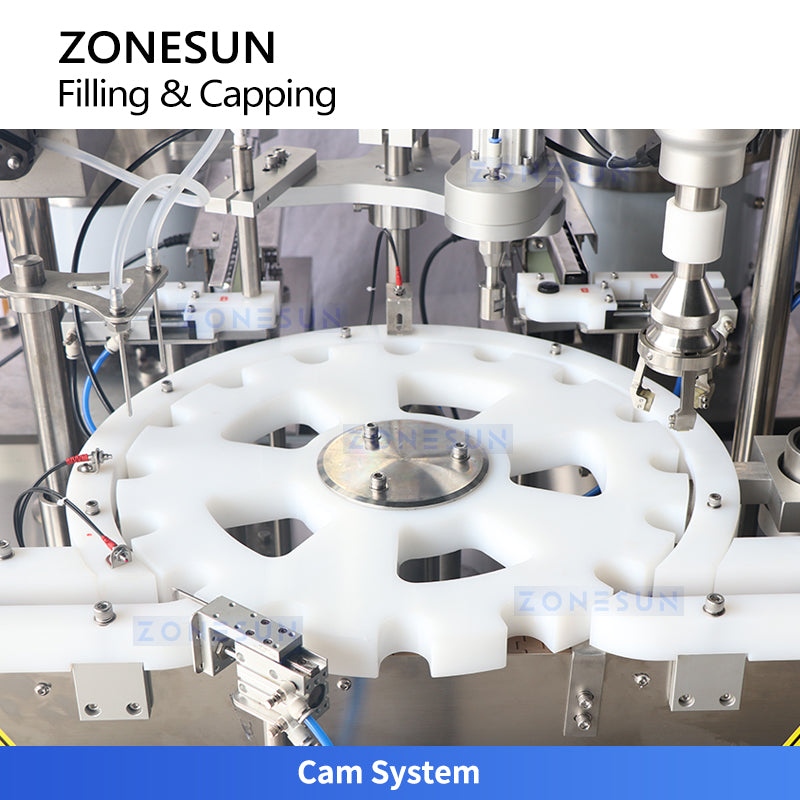 Zonesun ZS-AFC43 Filling Capping Monoblock Cam Drive System