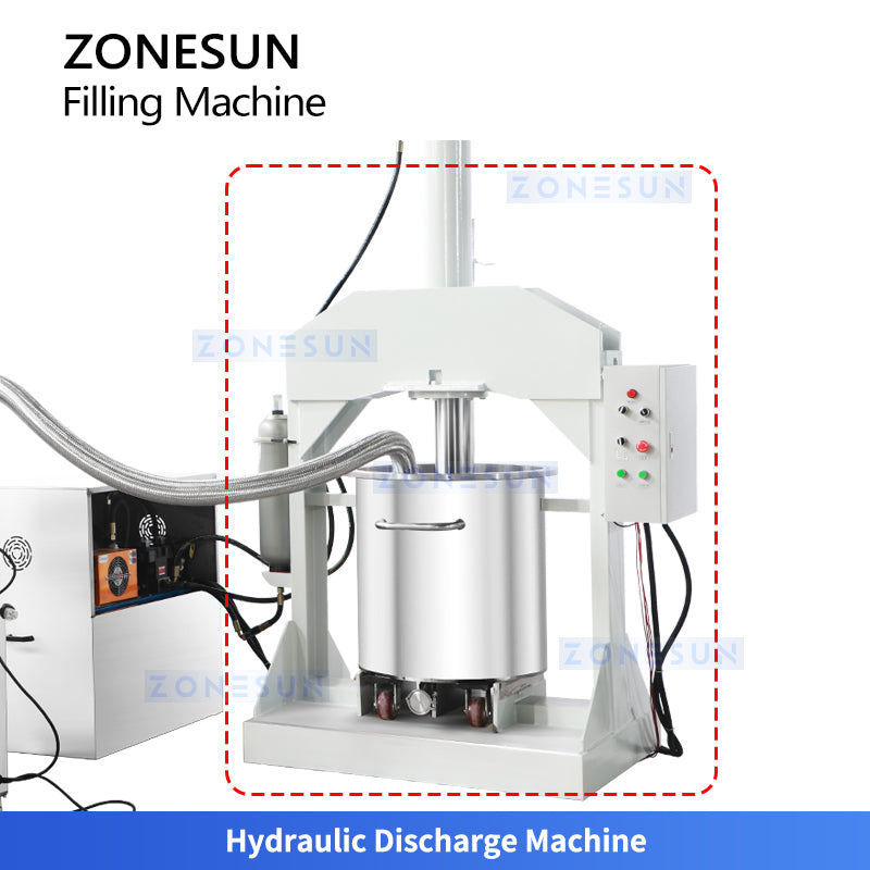 Zonesun ZS-VGPJ1 Pneumatic Paste Filling Machine | Hydraulic Press