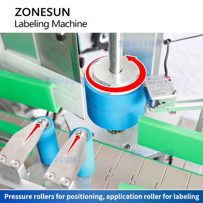 Zonesun ZS-TB822S Positioning Labeling Machine Application Rollers