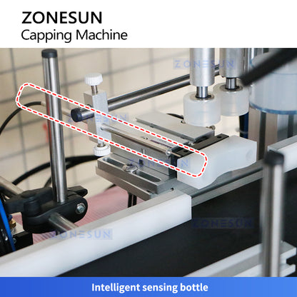 Zonesun ZS-XG1870 4-wheel Bottle Capping Machine Sensor