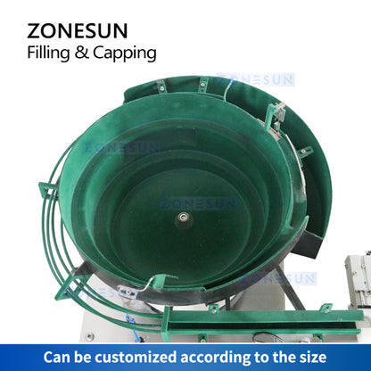 ZONESUN ZS-AFC15 Automatic Bottle Filling and Capping Machine Vibratory Bowl