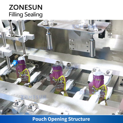 Zonesun ZS-AFS03L Premade Pouch Packing Machine Pouch Opening