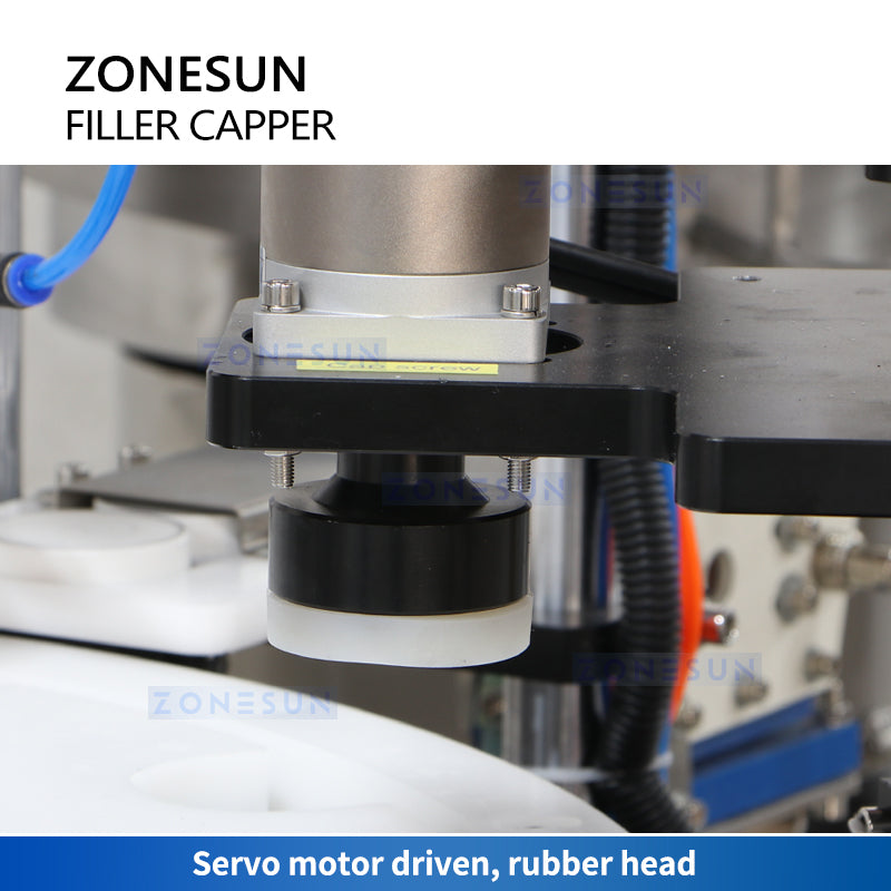 ZONESUN ZS-AFC26 Automatic Bottle Filler Capper Capping Station