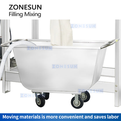 ZONESUN ZS-MB500FP Auger Filler Storage Cart