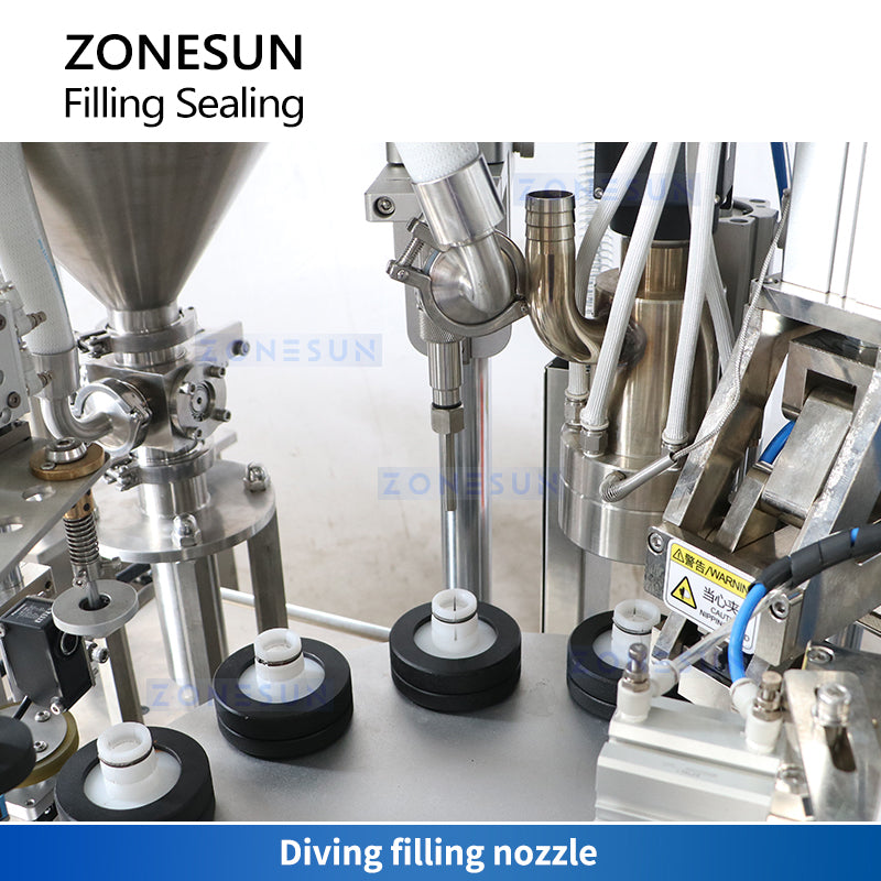 Zonesun ZS-FS007U Tube Filling & Sealing Monoblock Diving Head