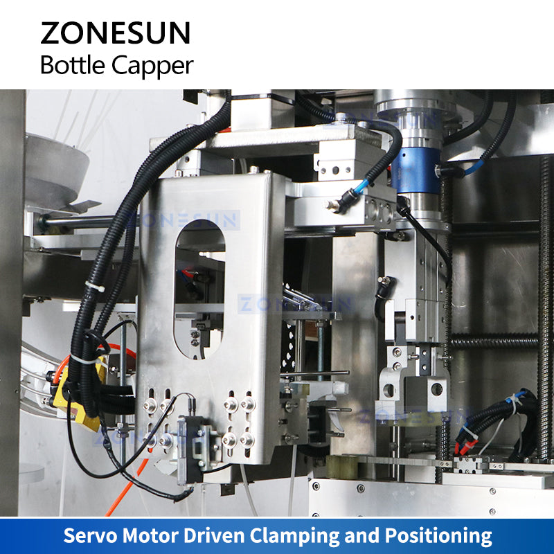 Zonesun ZS-XG23 Continuous Motion Capping Machine Servo Motor Driven