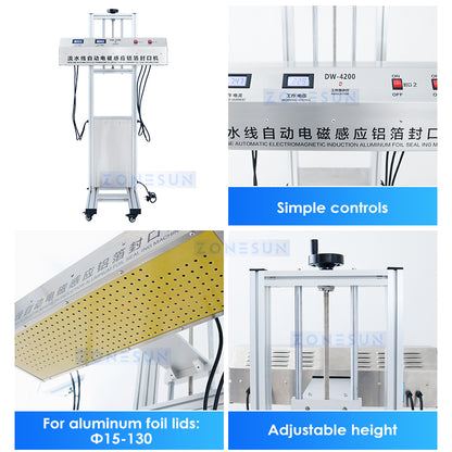 ZONESUN ZS-FAL180Z9 Automatic Granule Packaging Machine Particle Bottling Production Line