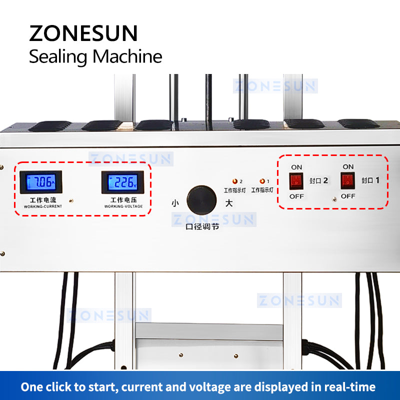 Zonesun ZS-FS3300TP Induction Sealer Details