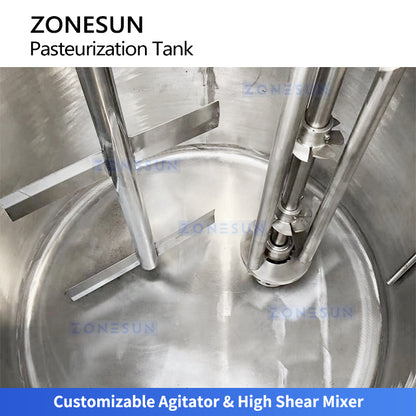 Zonesun ZS-PRT100L Pasteurization & Refrigeration Tank Mixer