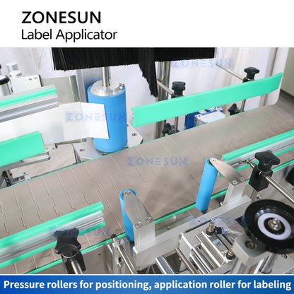 Zonesun ZS-TB790 Bucket Labeling Machine Labeling Rollers