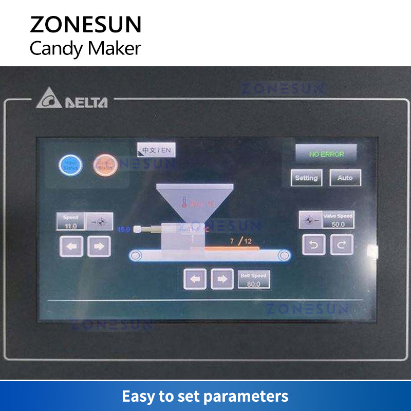 Zonesun Chocolate Depositor ZS-FM7C Touch Screen