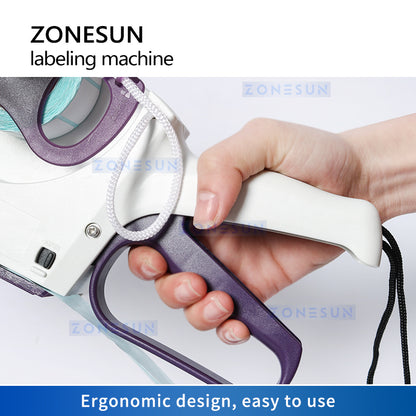 Zonesun handheld label applicator handle